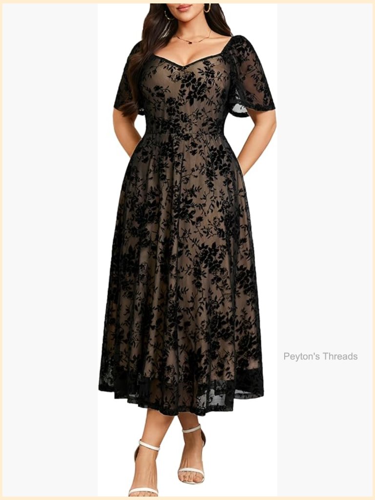 Off Shoulder Mesh Maxi Dress With Sleeves Wedding Guest Evening Party Formal